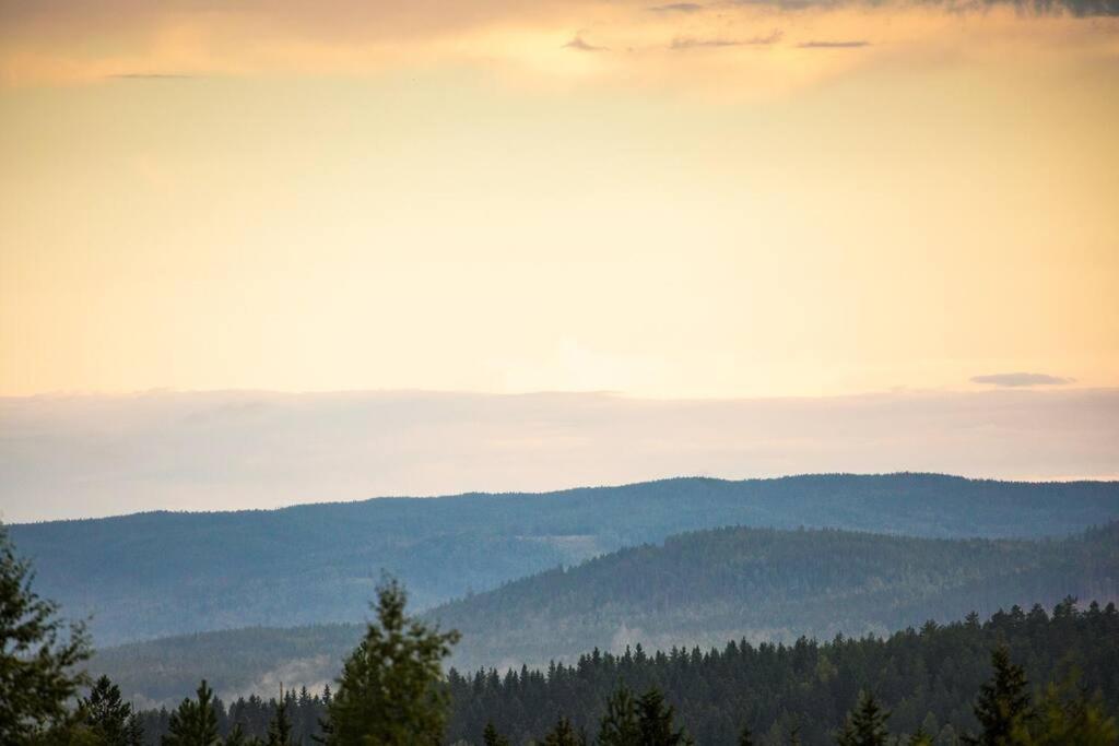 Villa Langroesta; Ruime Blokhut Grenzend Aan Bos Hagfors Esterno foto