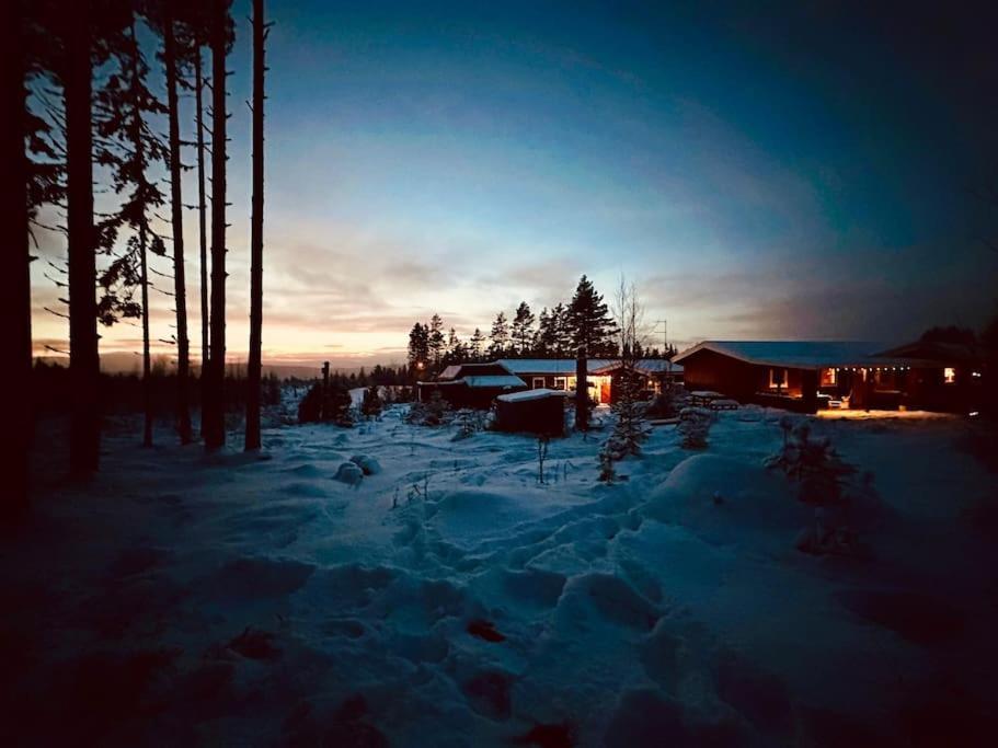 Villa Langroesta; Ruime Blokhut Grenzend Aan Bos Hagfors Esterno foto